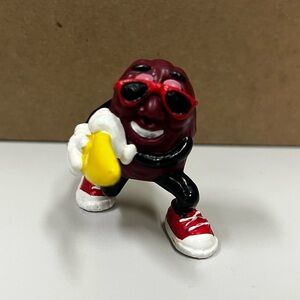 Vintage 1988 Calrab Applause California Raisins Surfer Dude 2" Mini Figure